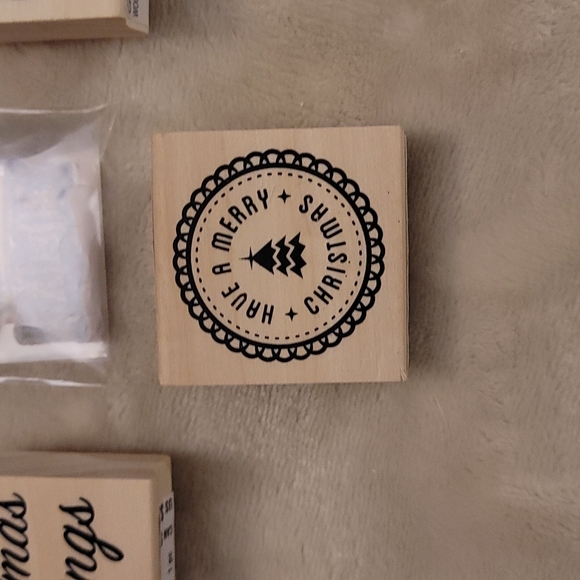 Stamps, rubber craft stamps, Christmas stamps, happy birthday stamps - Picture 5 of 16